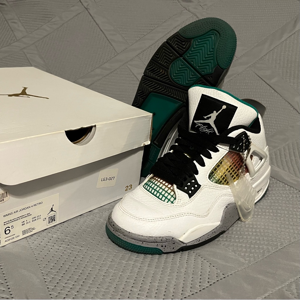 Air Jordan 4 Retro Womens “Rasta” (6.5 W/5 M)